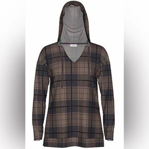 LulaRoe Plaid Hoodie